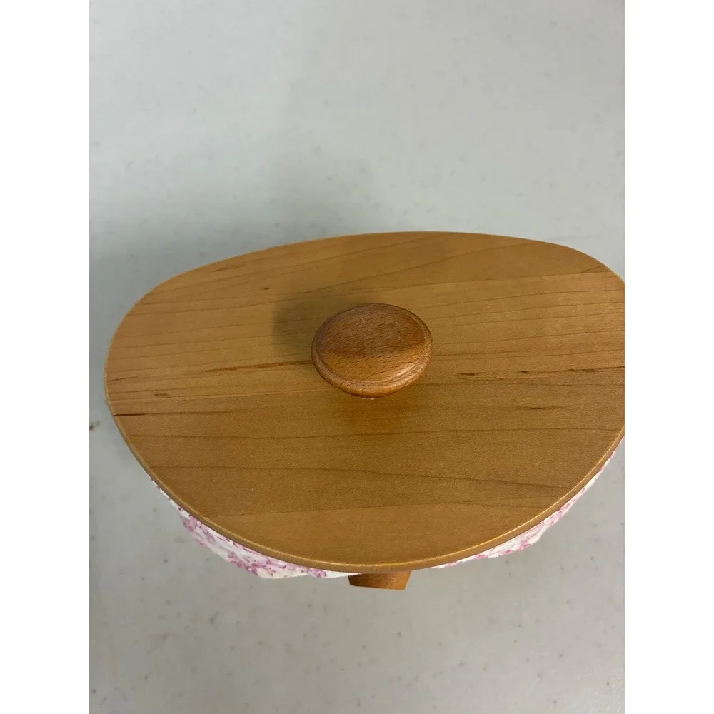 Longaberger 2007 Horizon of Hope Basket Lid Liner Protector Pink Ribbon‎ USA